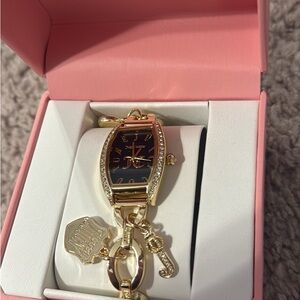 SOLD DO NOT BUY! Juicy Couture Watch Charm Bracelet (Gold-Tone): BRAND NEW